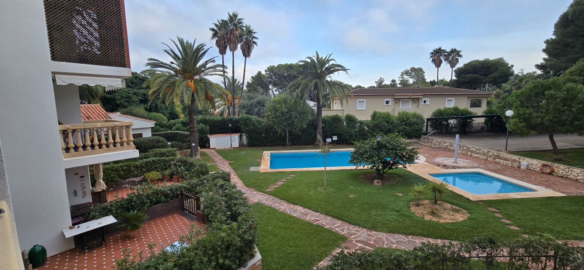 Garden of Apartment to rent in Dénia  with Air Conditioner, Heating and Terrace