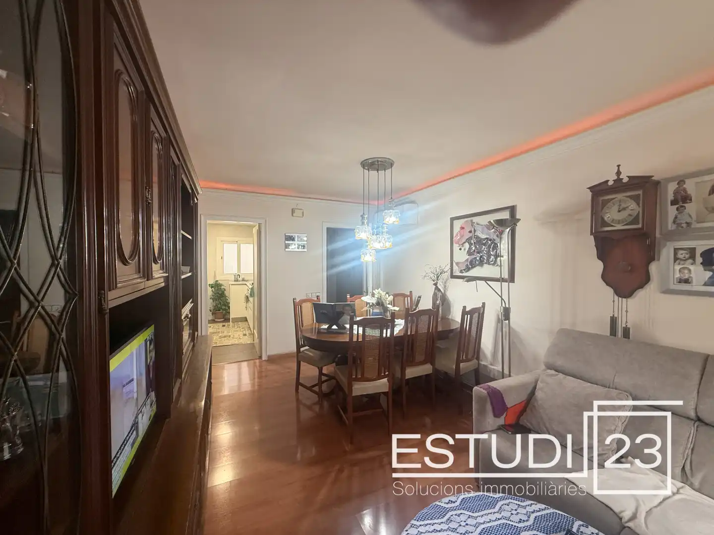 Sala de estar de Piso en venta en Arenys de Munt con Aire acondicionado, Calefacción y Amueblado