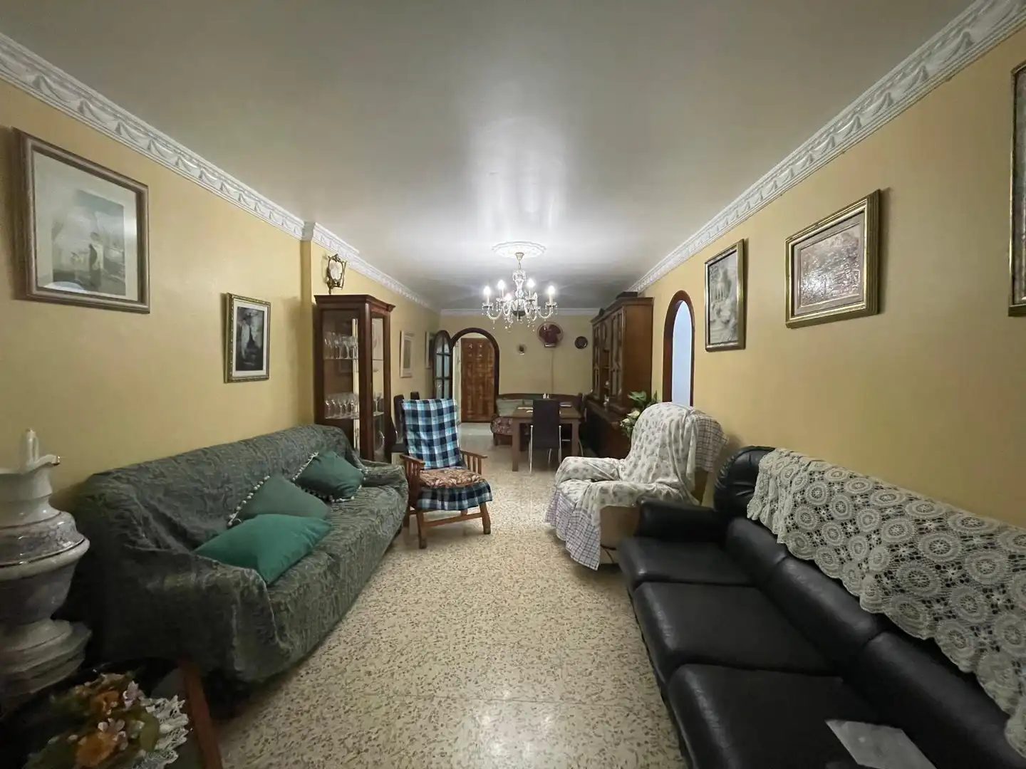 Sala de estar de Piso en venta en Vélez-Málaga con Aire acondicionado y Terraza