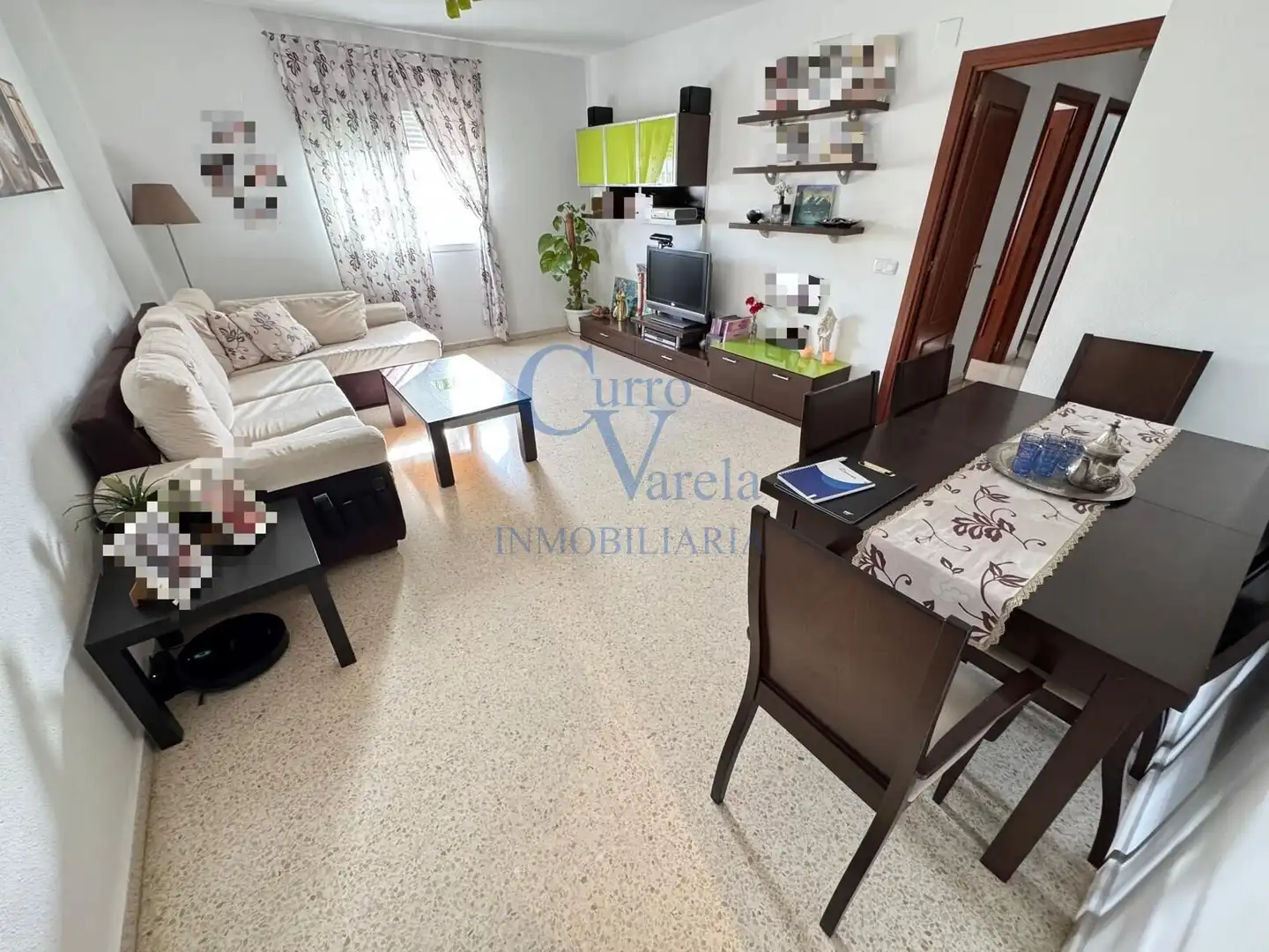 Living room of Flat for sale in Dos Hermanas  with Air Conditioner, Heating and Furnished