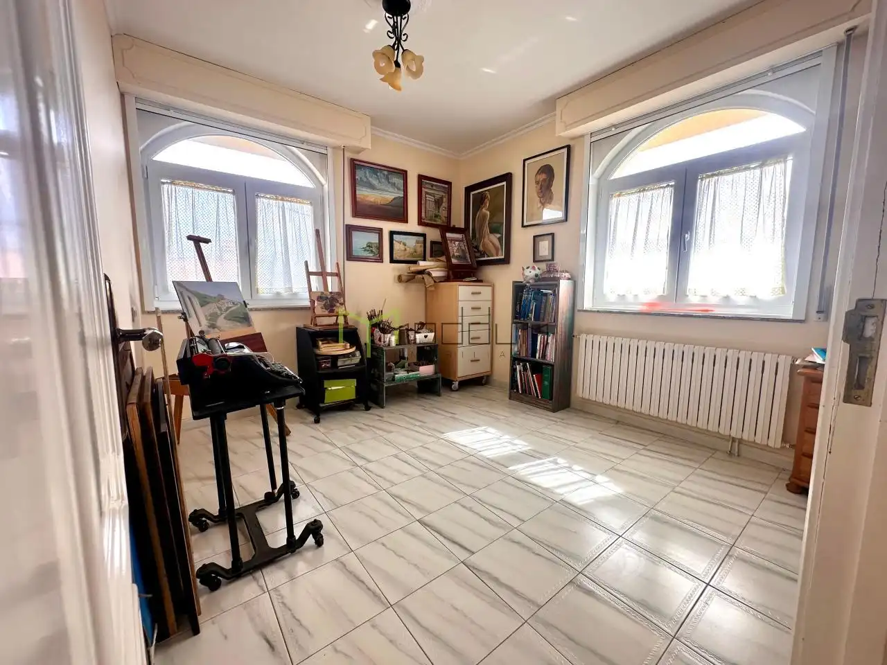 Sala d'estar de Casa o xalet en venda en Teo amb Calefacció, Jardí privat i Terrassa