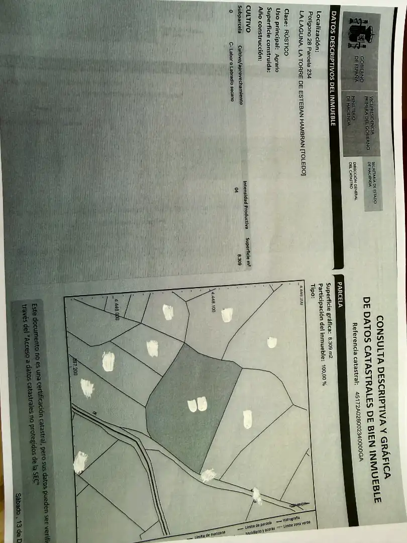 Rural land for sale in La Torre de Esteban Hambrán, imagen 2