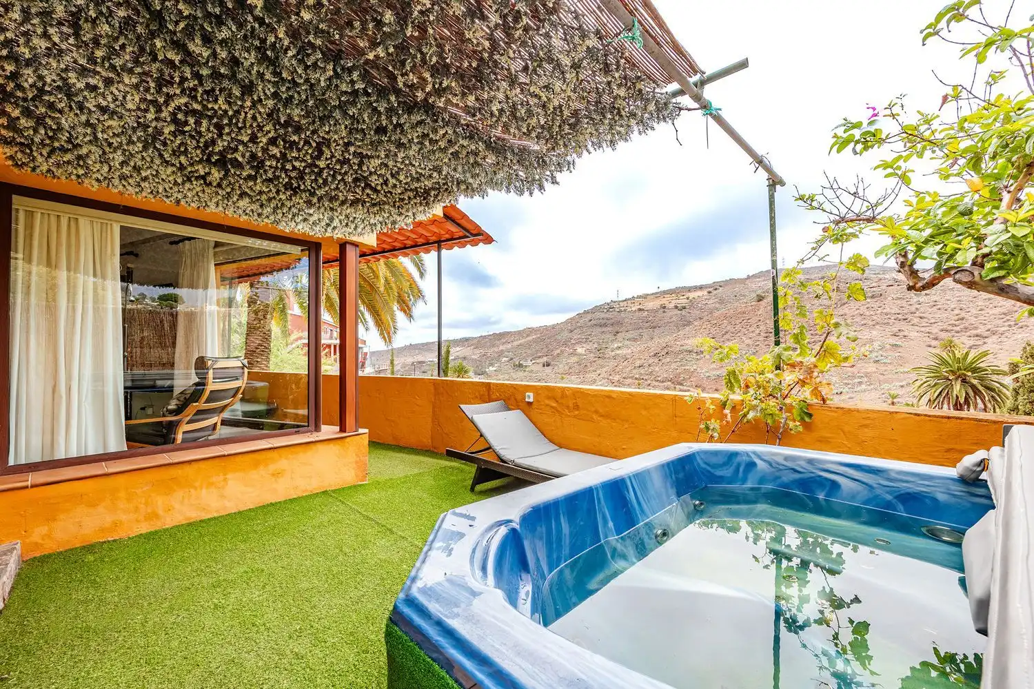 Terraza de Casa o chalet en venta en Telde con Jardín privado, Terraza y Piscina