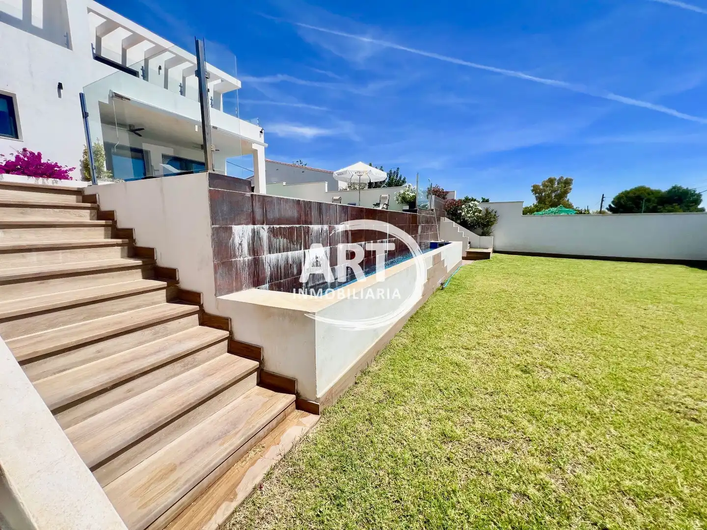 Garden of Houses for sale in San Antonio de Benagéber  with Air Conditioner, Heating and Private garden