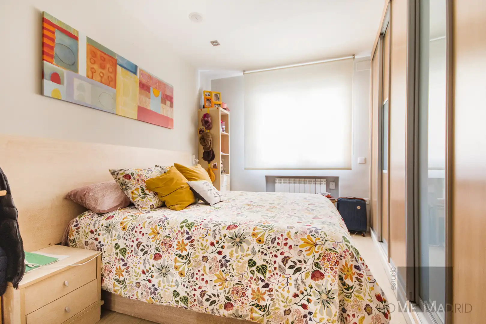 Schlafzimmer von Wohnung zum Verkauf in Madrid mit Klimaanlage und Heizung