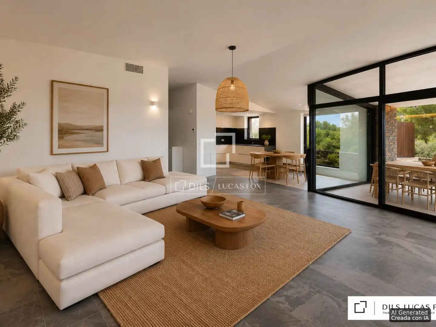 Sala d'estar de Casa o xalet en venda en Cadaqués amb Aire condicionat, Jardí privat i Terrassa