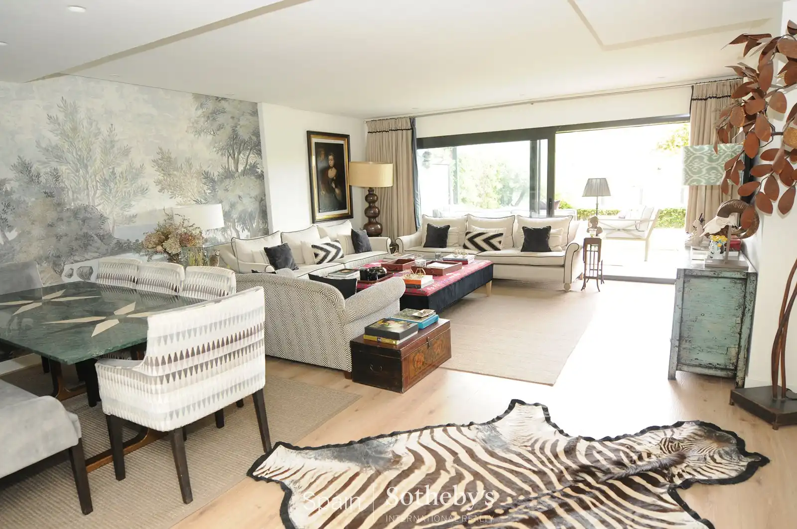 Sala de estar de Apartamento en venta en La Moraleja con Aire acondicionado, Terraza y Trastero