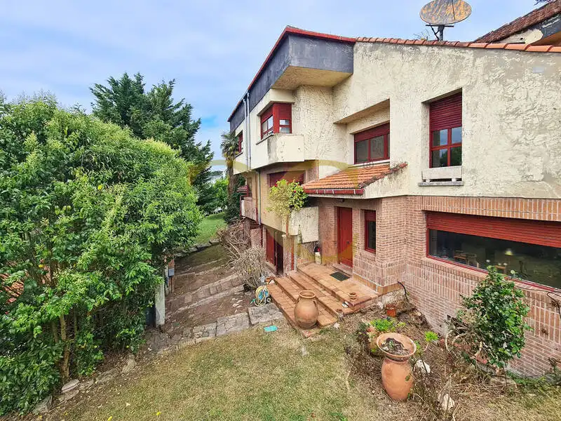 Exterior view of Houses for sale in Gijón   with Heating, Private garden and Terrace