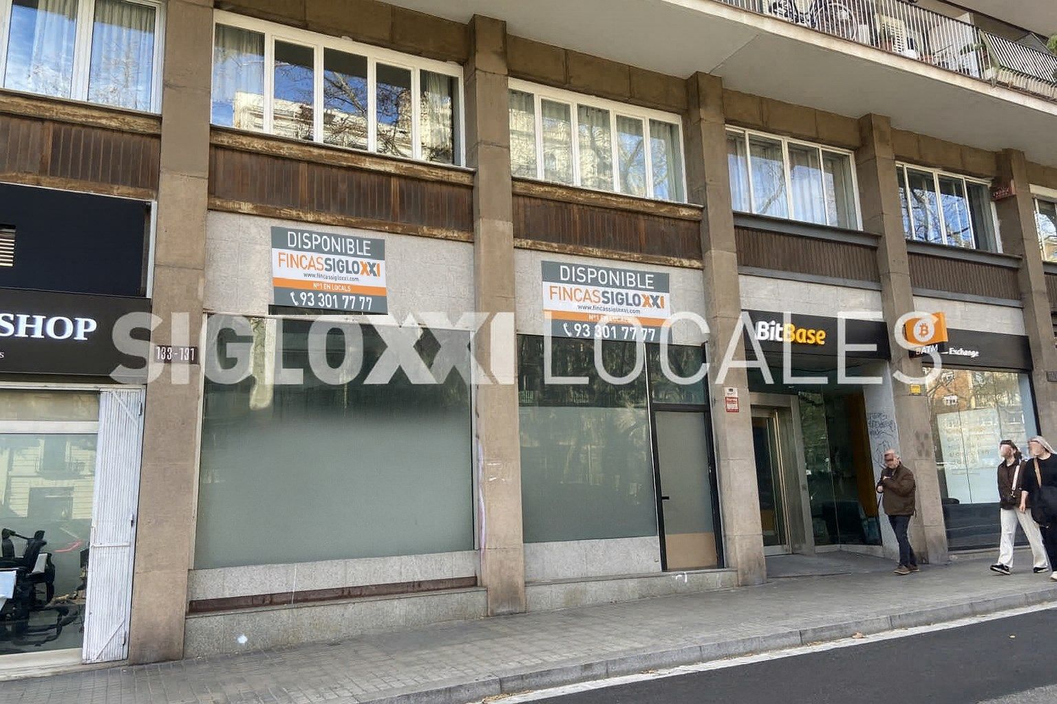 Vista exterior de Local de lloguer en  Barcelona Capital