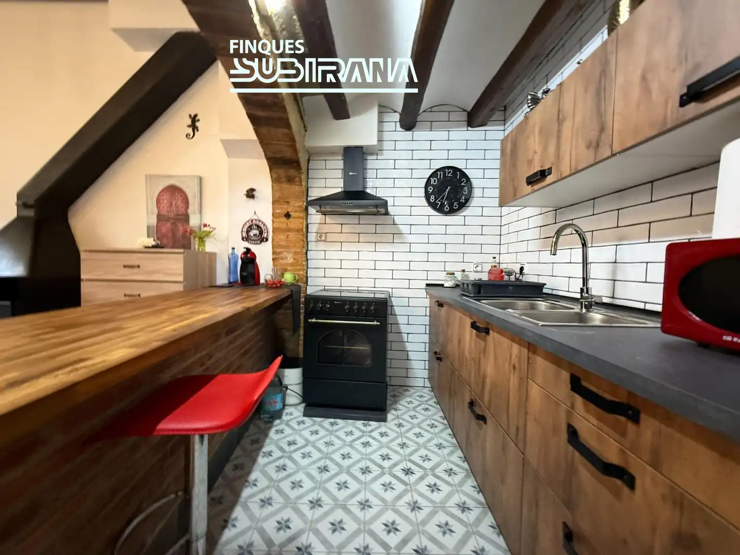 Kitchen of Houses for sale in Sant Martí Sesgueioles  with Heating