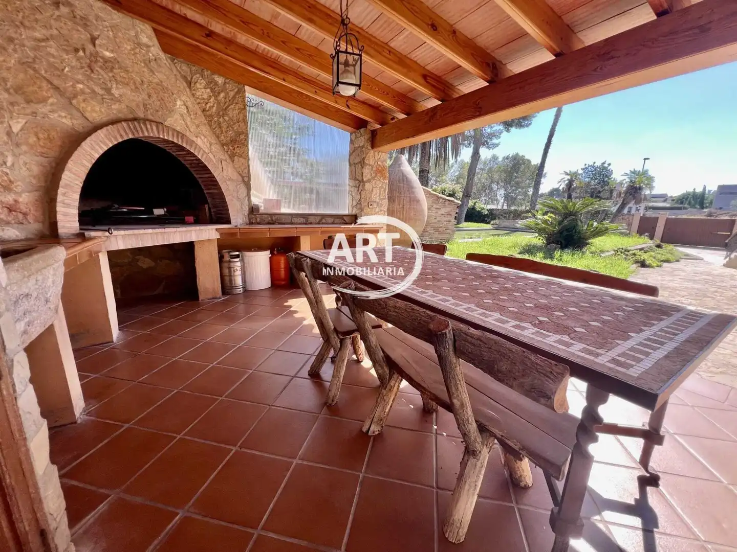Garden of Houses for sale in L'Eliana  with Air Conditioner, Heating and Private garden