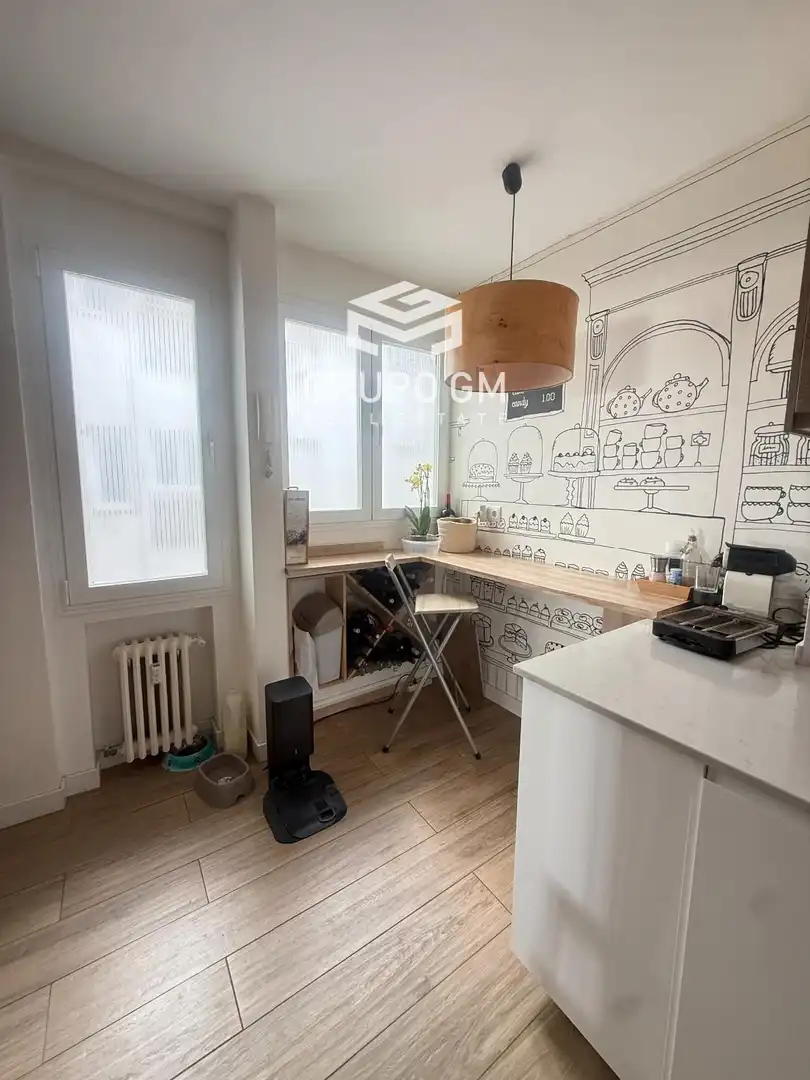 Kitchen of Flat for sale in Madrid  with Air Conditioner and Heating