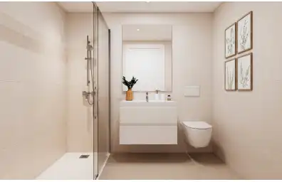 Baño de Apartamento en venta en Dénia con Aire acondicionado y Domótica