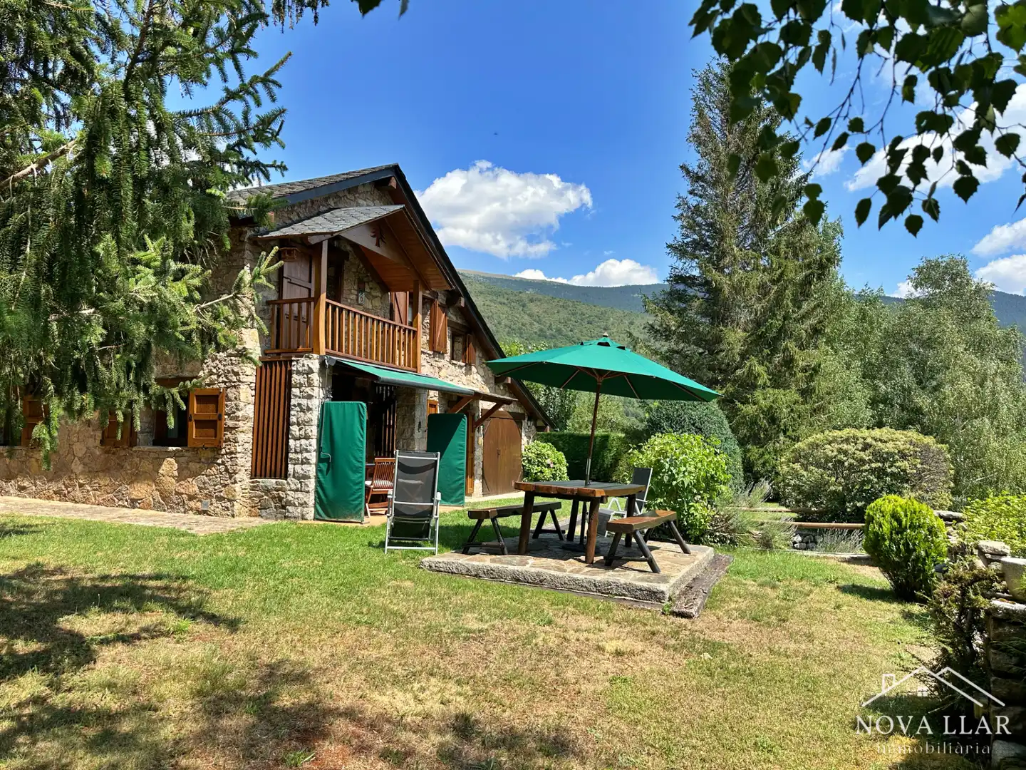 Jardín de Casa o chalet en venta en Toses con Calefacción, Jardín privado y Parquet