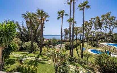 Garden of Single-family semi-detached for sale in Estepona  with Air Conditioner, Terrace and Swimming Pool