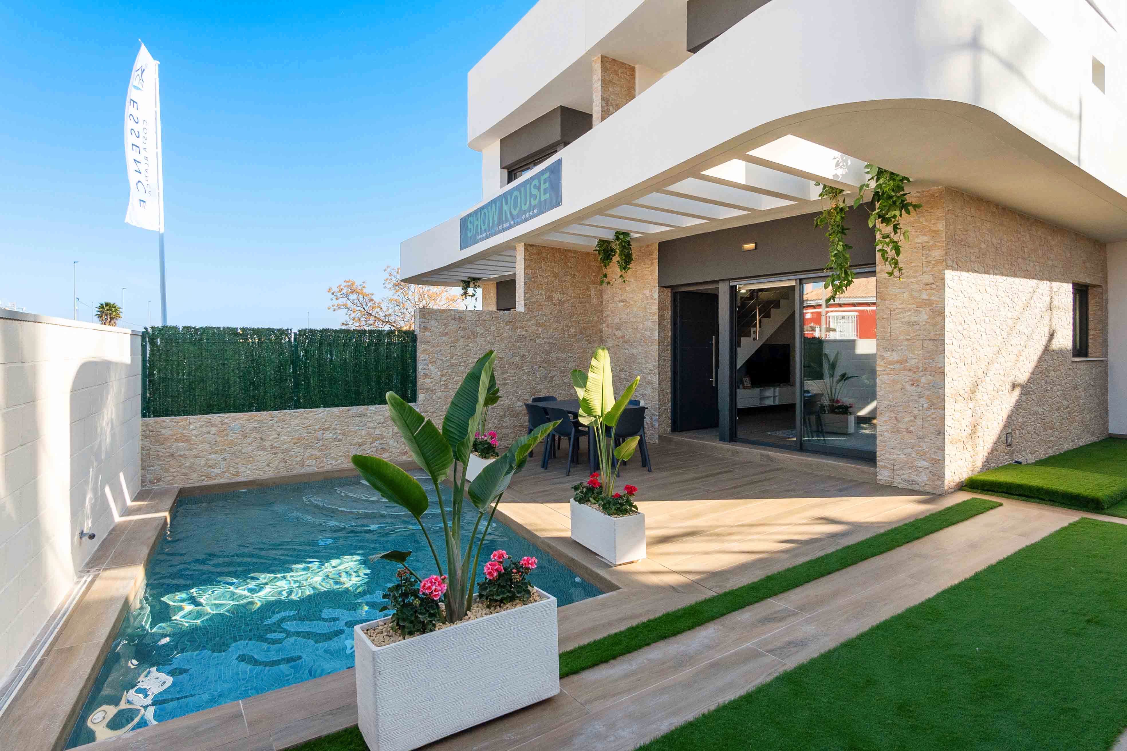 Swimming pool of Flat for sale in Los Montesinos  with Private garden and Swimming Pool