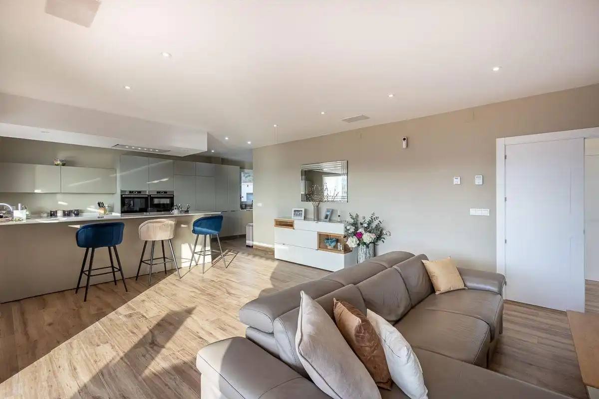 Sala de estar de Casa o chalet en venta en Jete con Aire acondicionado, Calefacción y Jardín privado