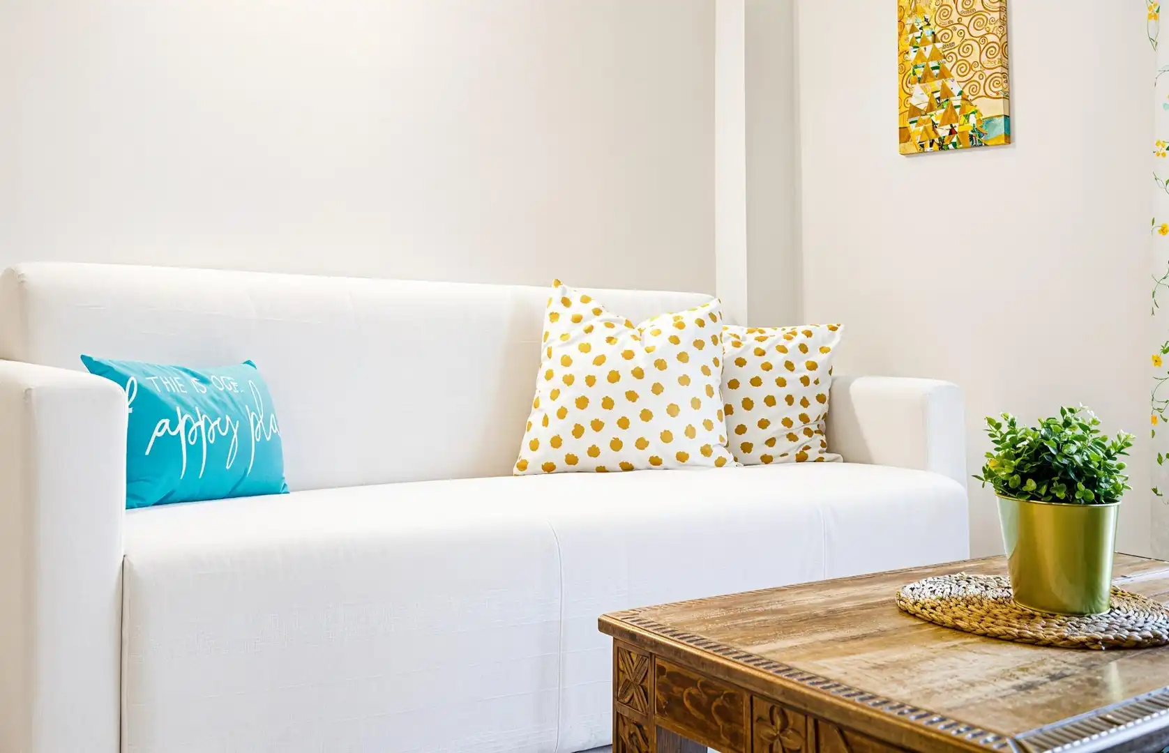 Wohnzimmer von Wohnungen zum Verkauf in Chiclana de la Frontera mit Privatgarten und Gemeinschaftspool