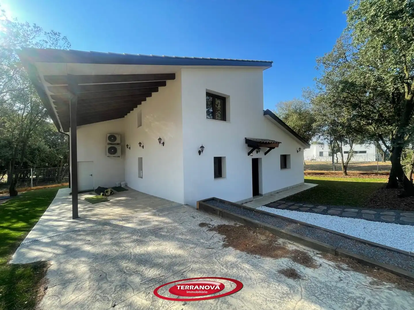 Exterior view of Houses for sale in L'Ametlla del Vallès  with Air Conditioner, Heating and Terrace