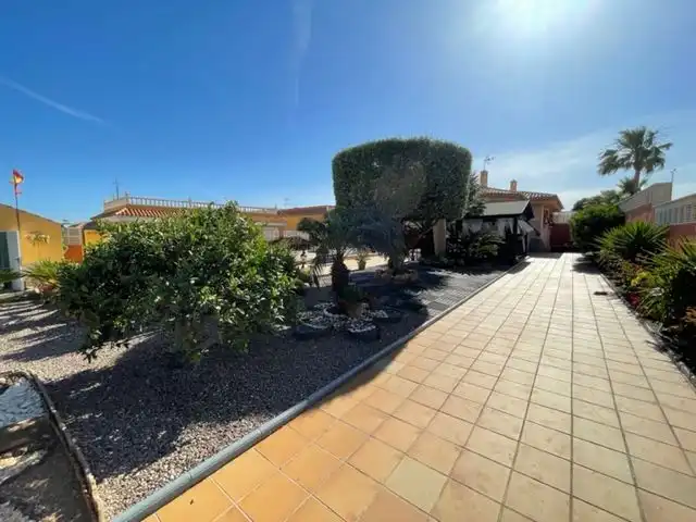 Exterior view of Houses for sale in Almería  with Air Conditioner, Heating and Private garden