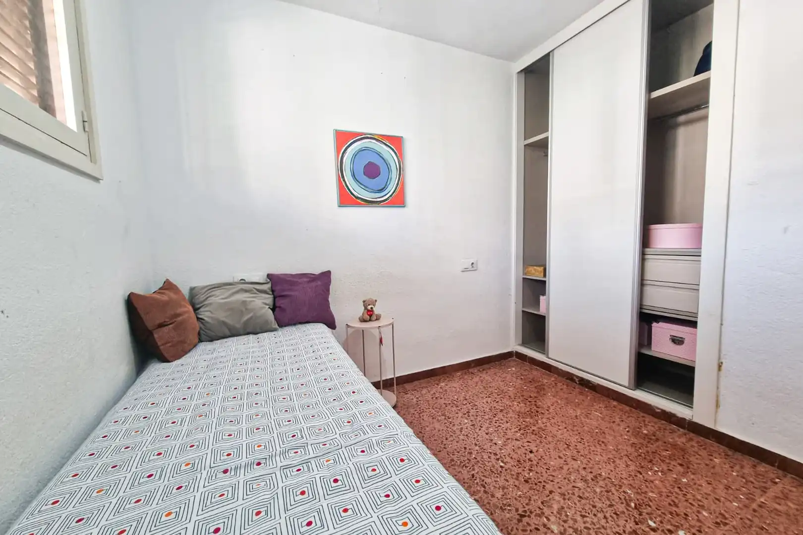 Bedroom of Flat for sale in Roquetas de Mar  with Air Conditioner, Heating and Terrace
