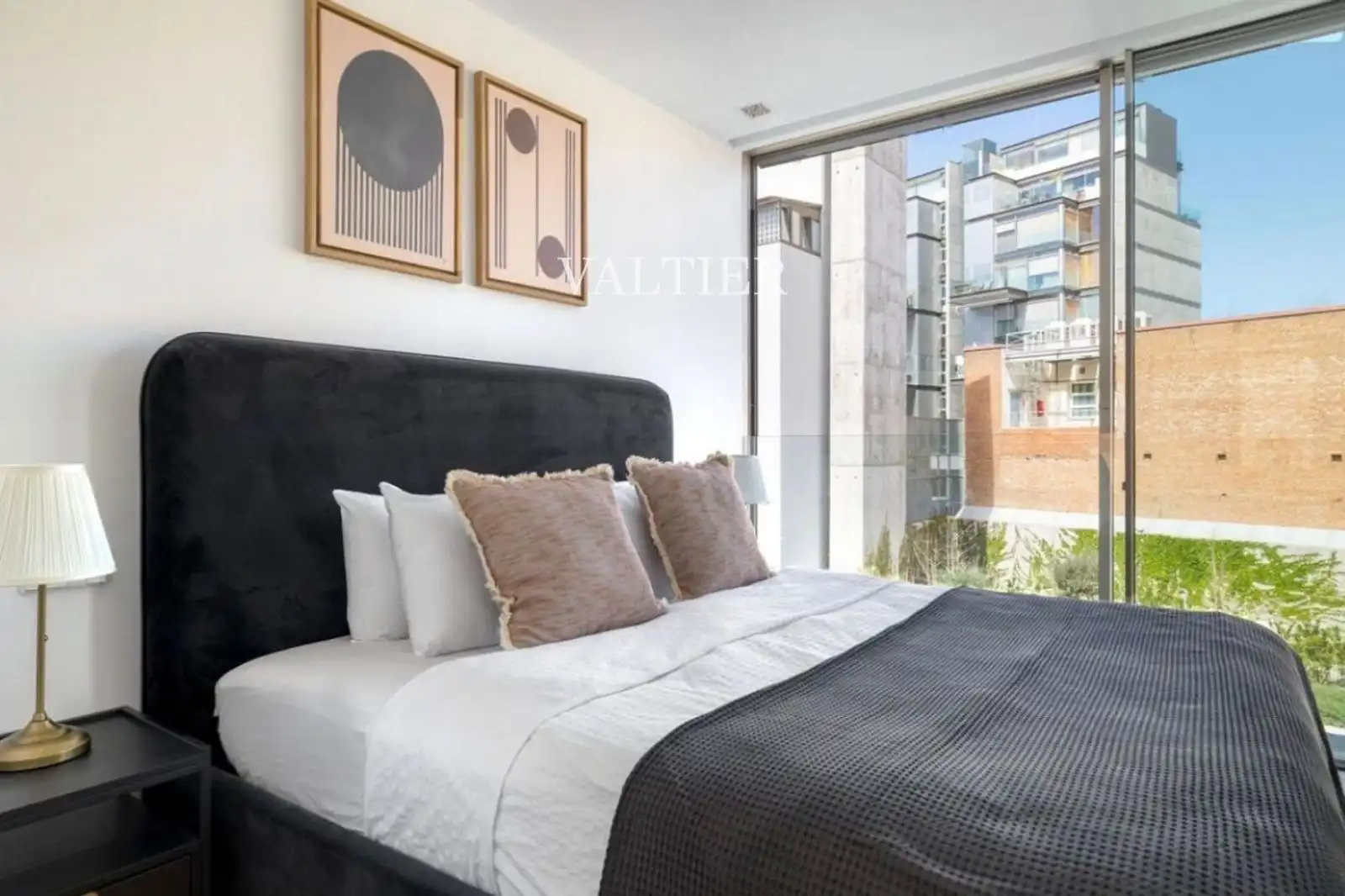 Bedroom of Flat for rent in Madrid  with Air Conditioner, Heating and Terrace
