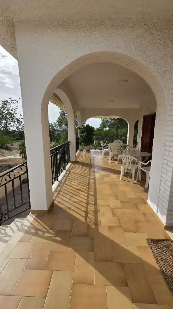 Terrassa de Casa o xalet en venda en Bétera amb Jardí privat, Terrassa i Traster