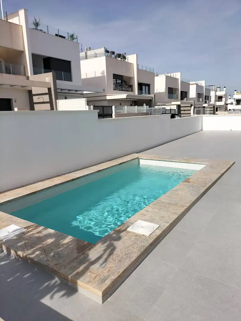 Swimming pool of Detached homes for sale in Orihuela  with Private garden, Terrace and Swimming Pool