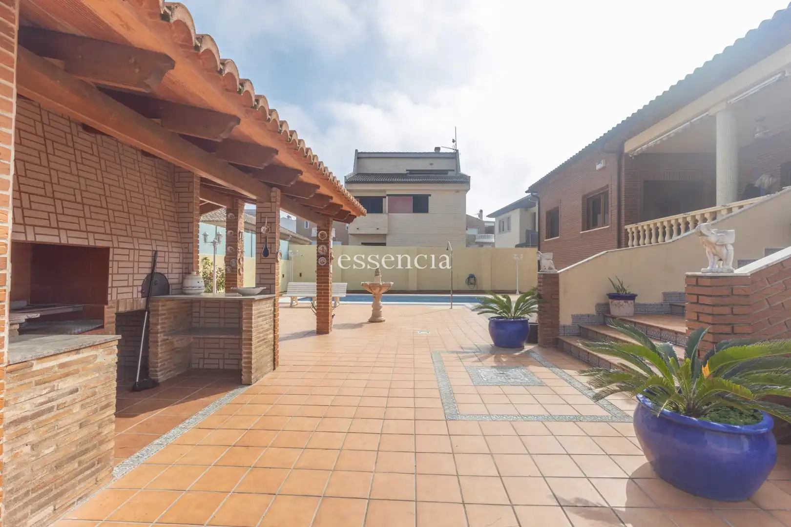 Terraza de Casa o chalet en venta en Benirredrà con Jardín privado, Trastero y Piscina