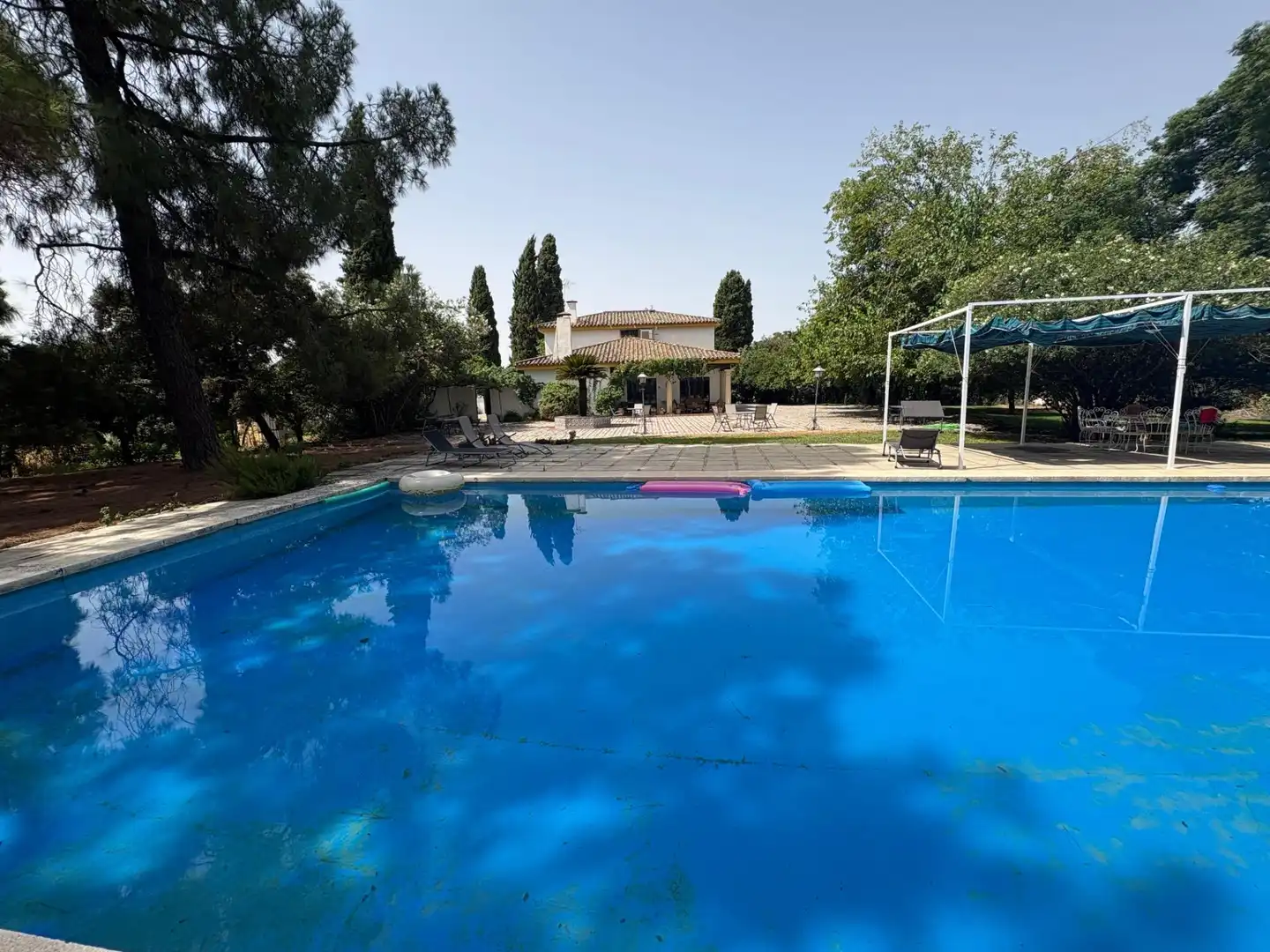 Piscina de Casa o xalet en venda en Córdoba amb Aire condicionat, Jardí privat i Piscina