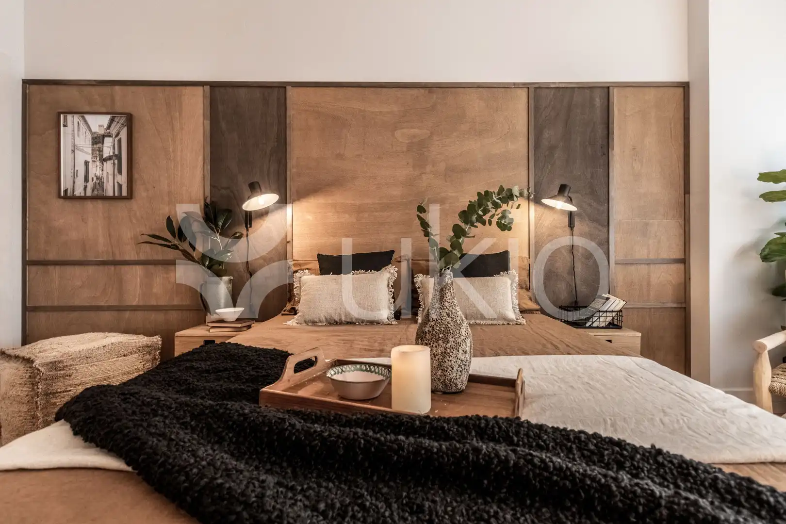 Habitación de Apartamento de alquiler en Madrid con Aire acondicionado, Calefacción y Terraza