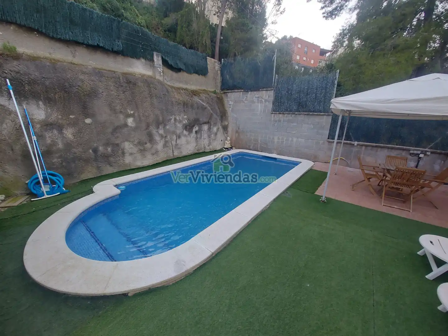 Piscina de Casa o chalet en venta en Vallirana con Calefacción, Jardín privado y Terraza