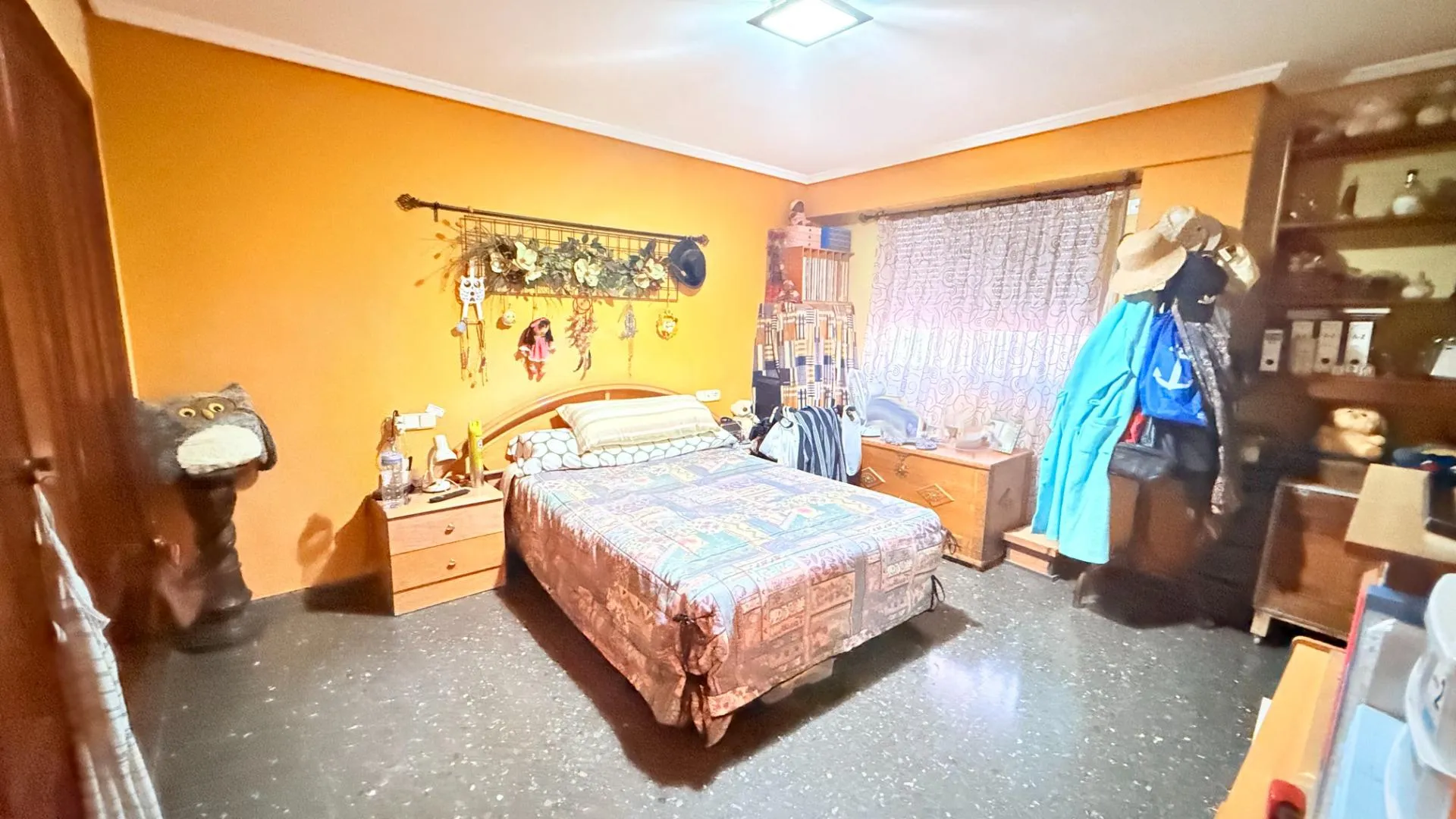 Bedroom of Flat for sale in  Valencia Capital  with Terrace