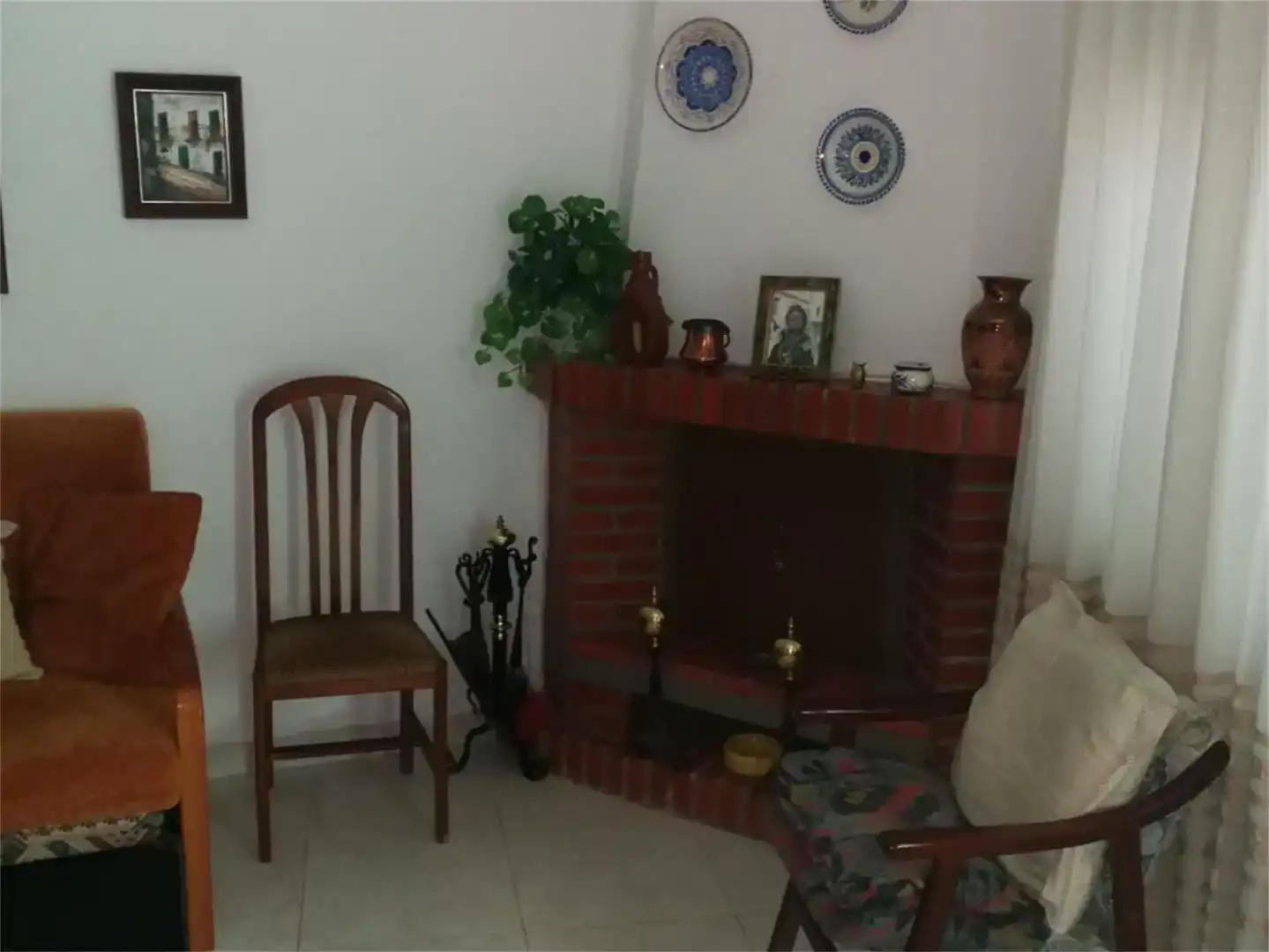 Sala de estar de Casa adosada en venta en Fuenteguinaldo con Trastero y Amueblado