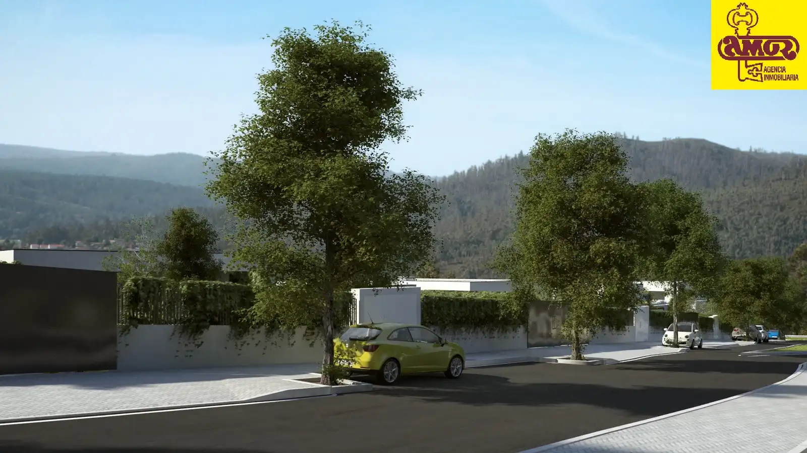 Vista exterior de Casa o chalet en venta en Santiago de Compostela  con Amueblado