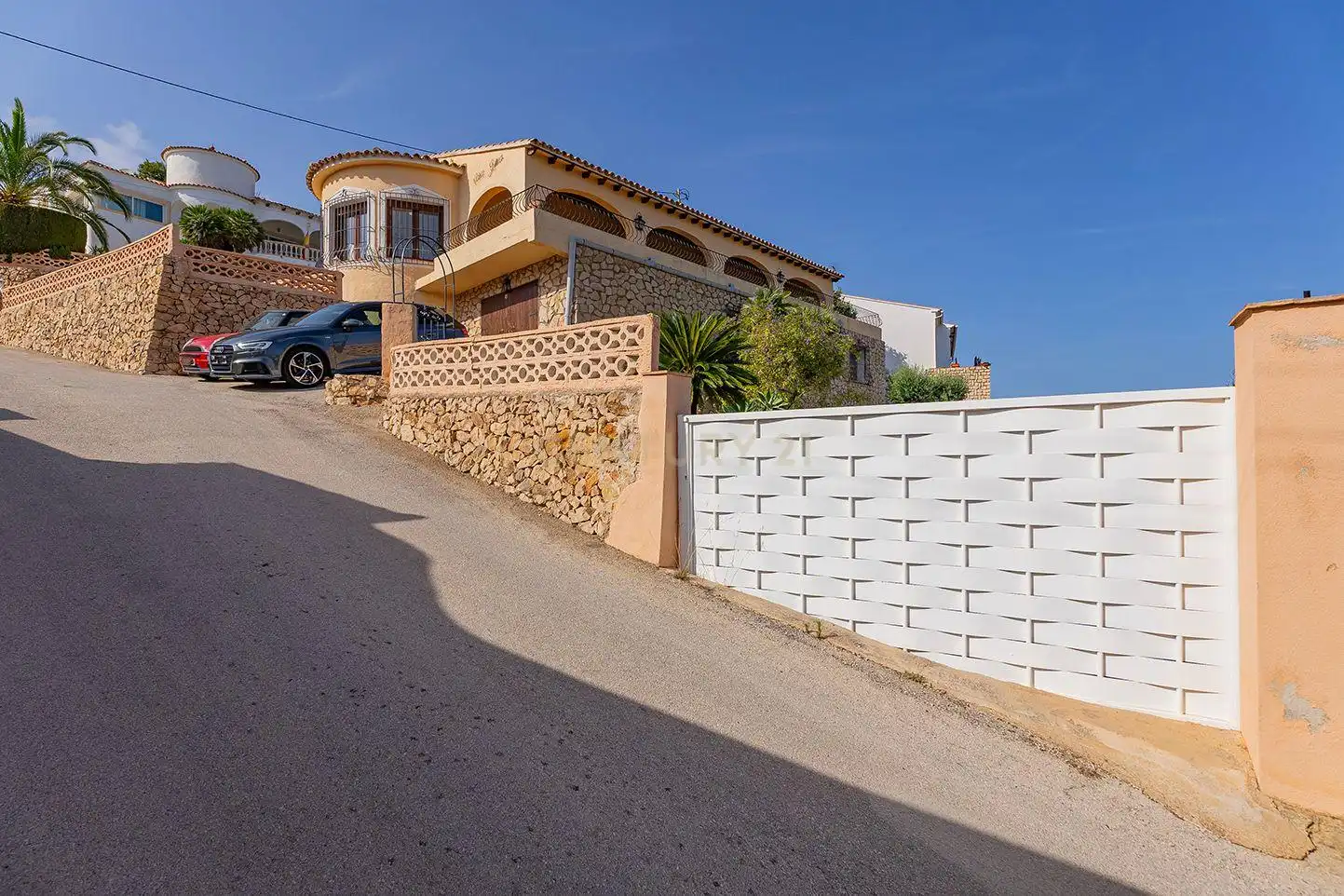 Exterior view of Houses for sale in Calpe / Calp  with Private garden, Storage room and Swimming Pool