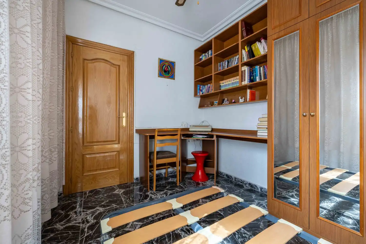 Schlafzimmer von Wohnung zum Verkauf in Murcia mit Klimaanlage, Terrasse und Abstellraum