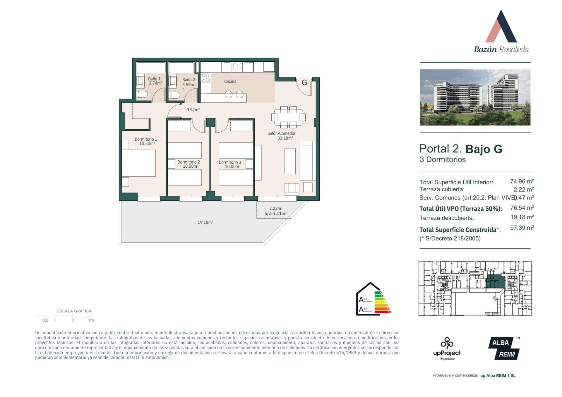 Flat for sale in  Granada Capital  with Terrace, Storage room and Community pool