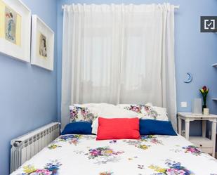 Bedroom of Flat to rent in  Madrid Capital  with Air Conditioner, Heating and Furnished