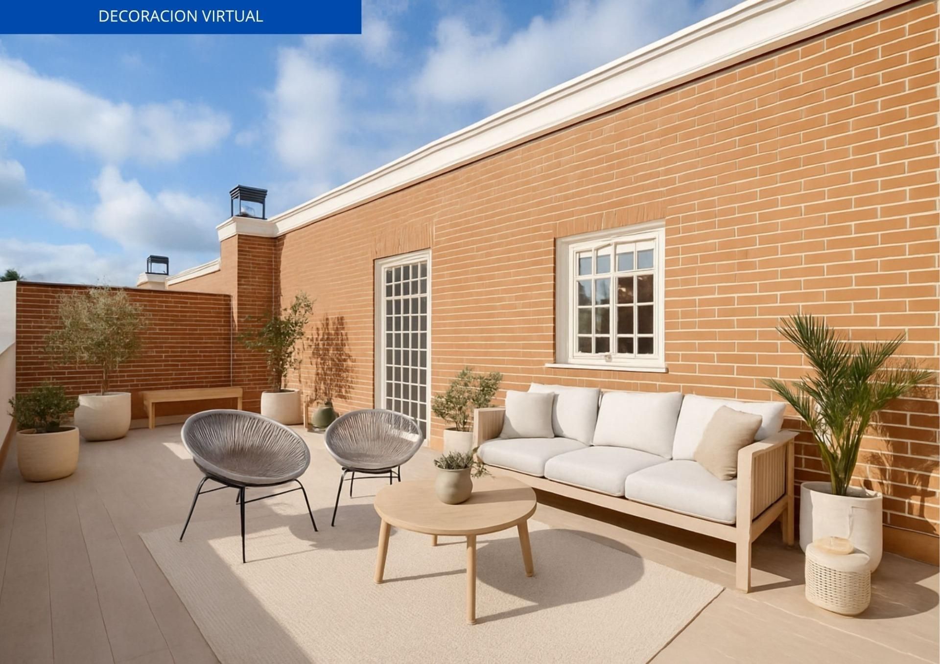 Terrace of Single-family semi-detached for sale in Pozuelo de Alarcón  with Heating, Private garden and Terrace