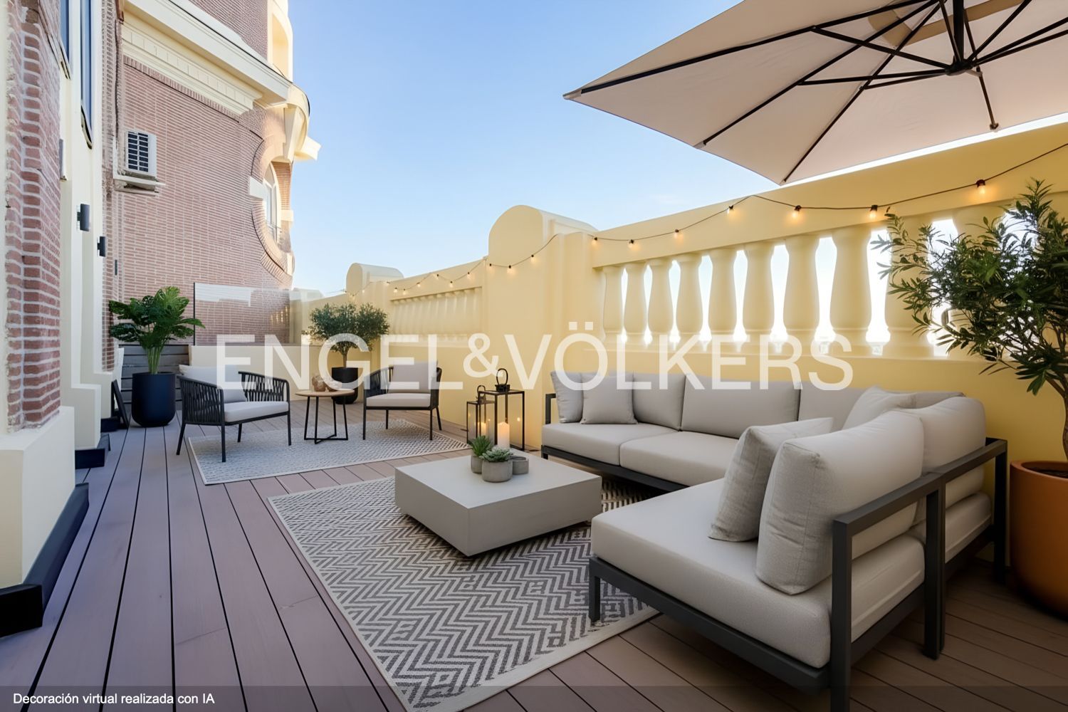 Terrace of Attic for sale in  Madrid Capital  with Air Conditioner, Heating and Terrace