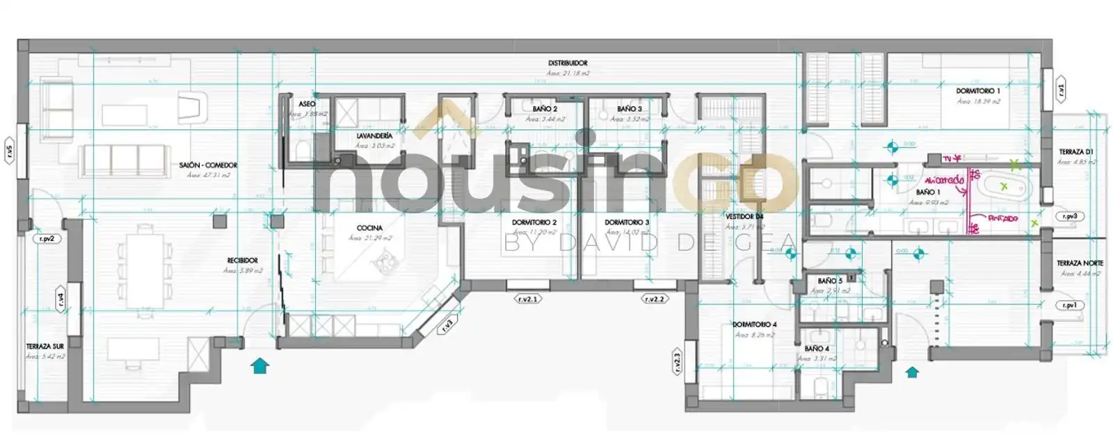 Wohnung zum Verkauf in Madrid mit Heizung, Terrasse und Abstellraum