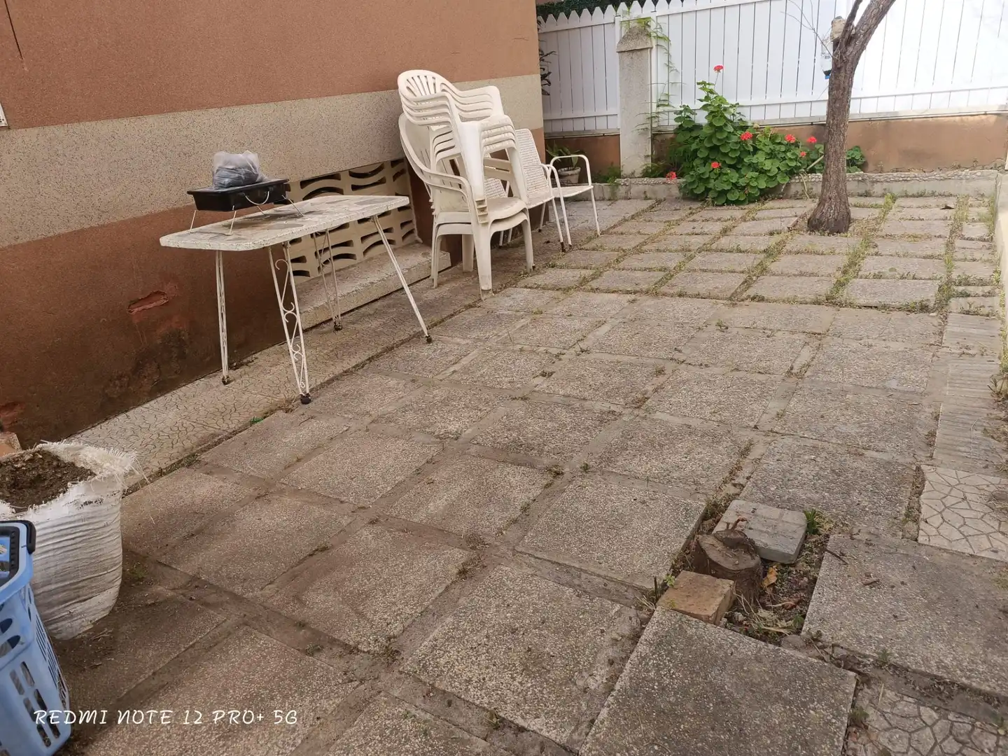 Terrasse von Wohnung zum Verkauf in Cunit mit Privatgarten, Terrasse und Ofen
