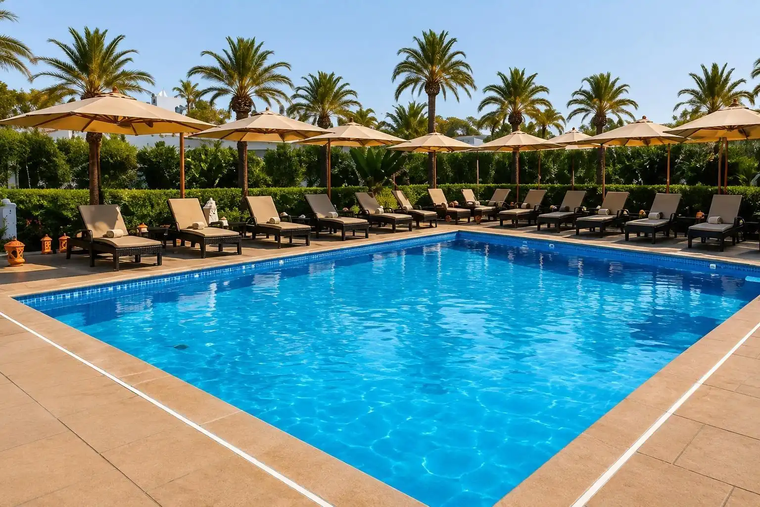 Piscina de Apartament en venda en Los Alcázares amb Aire condicionat, Terrassa i Moblat