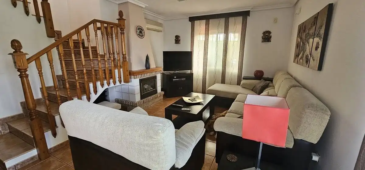 Sala d'estar de Casa o xalet en venda en Orihuela amb Aire condicionat, Calefacció i Terrassa