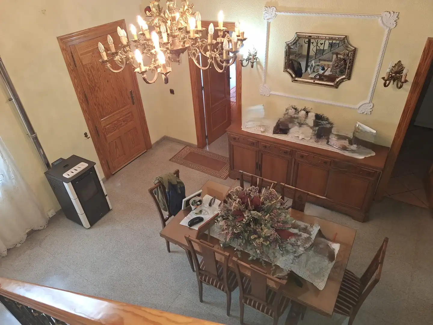 Comedor de Casa o chalet en venta en Alicante / Alacant con Aire acondicionado, Jardín privado y Terraza