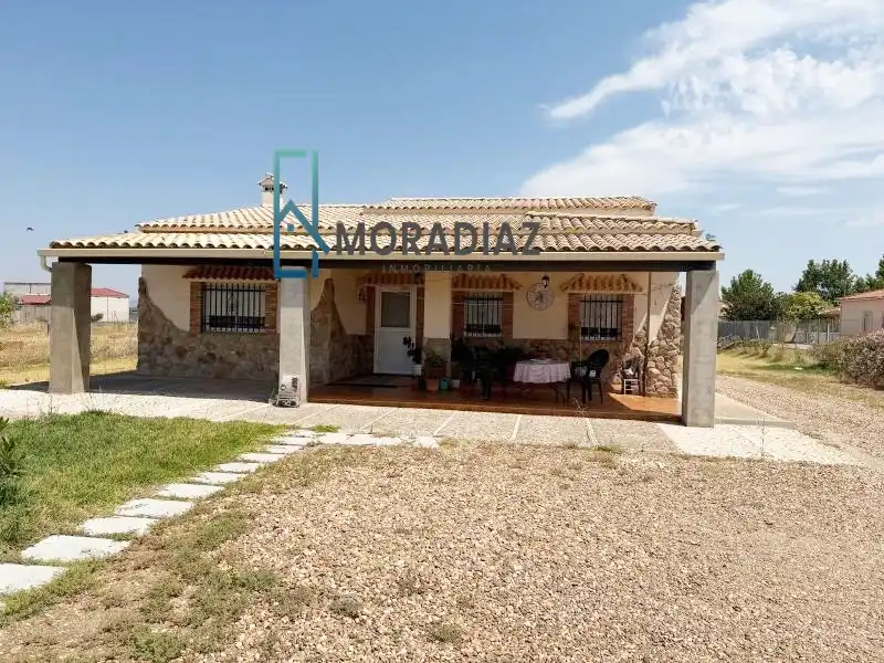 Exterior view of Houses for sale in Don Benito  with Heating, Private garden and Storage room