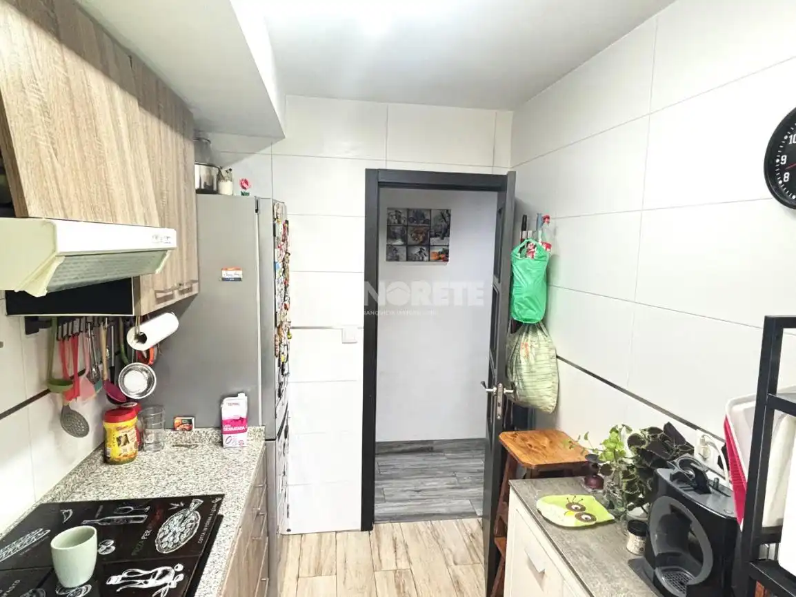 Kitchen of Flat for sale in Móstoles  with Heating, Terrace and Balcony