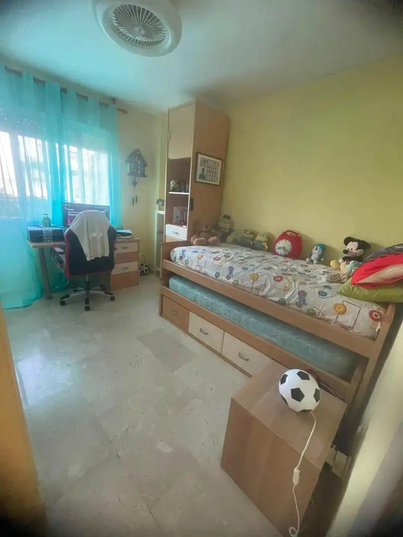 Bedroom of Flat for rent in Rincón de la Victoria  with Private garden, Furnished and Community pool
