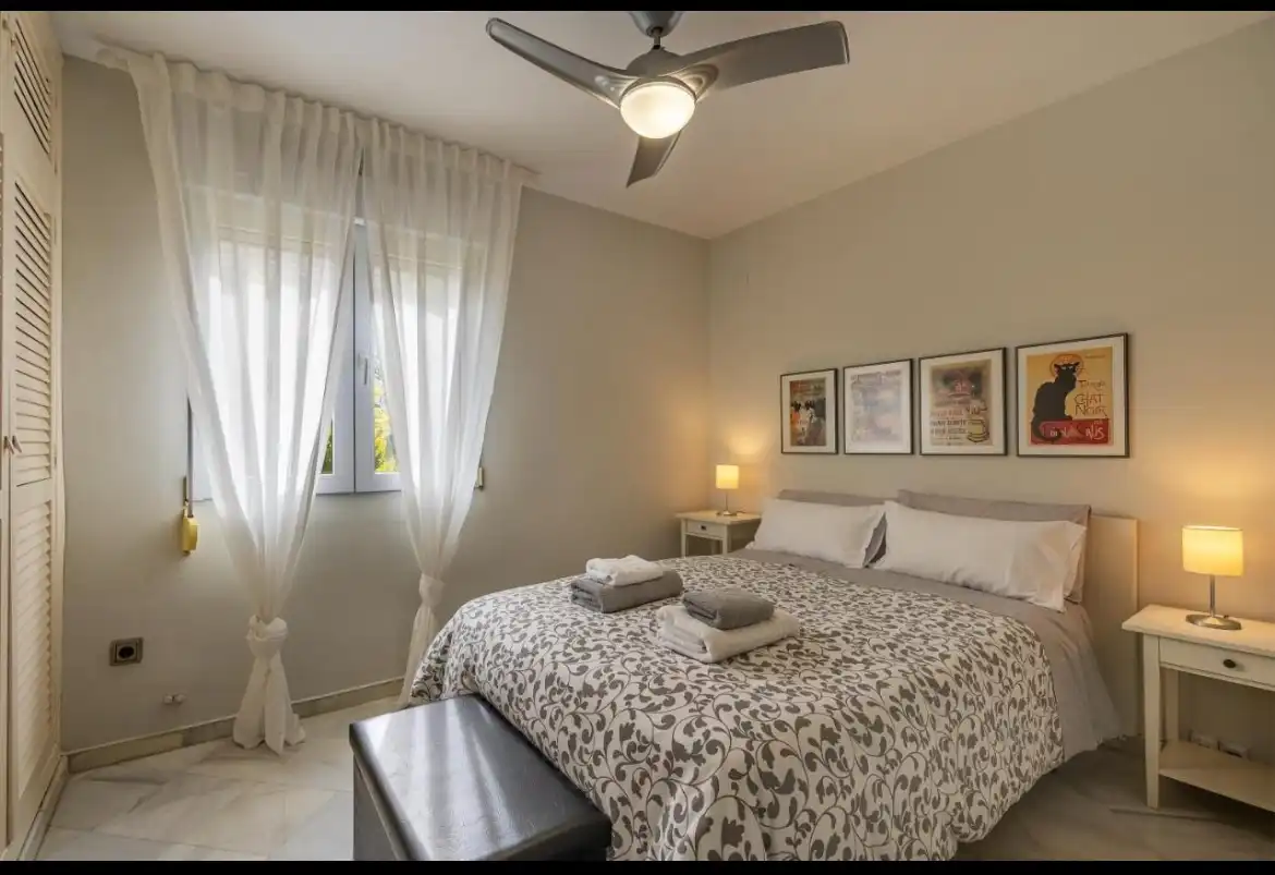 Bedroom of Houses for rent in Monachil  with Air Conditioner, Heating and Private garden